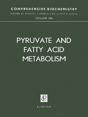 cover image of Pyruvate and Fatty Acid Metabolism